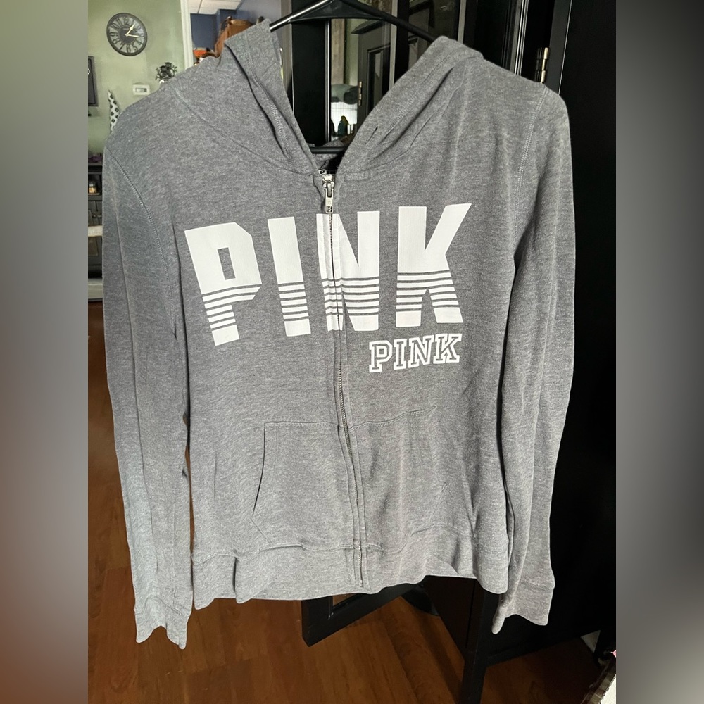 Pink hoodie